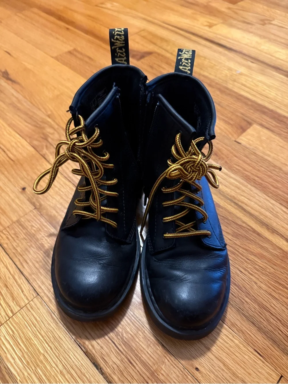 Dr. Martens Kid’s Lace-Up Black Boots Size 3